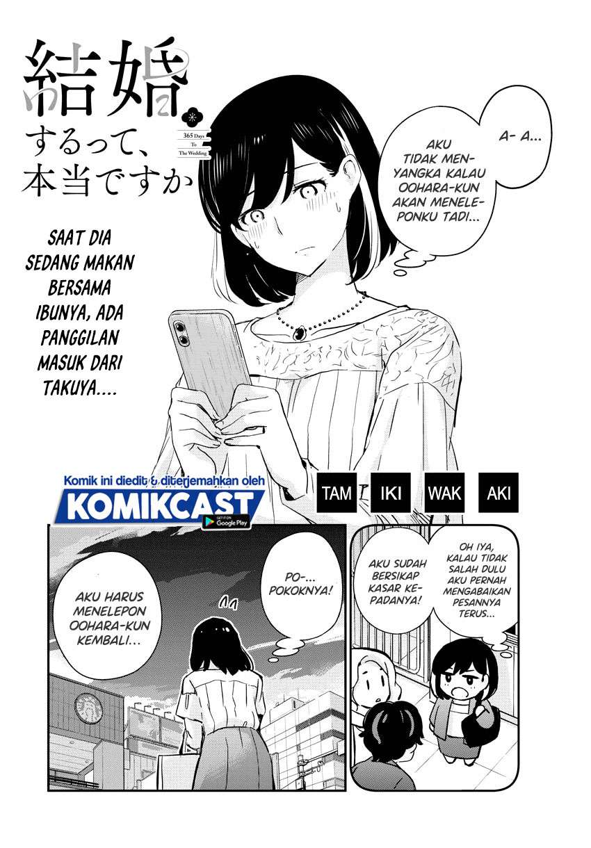 Kekkon Surutte, Hontou Desu ka? Chapter 36 Gambar 3